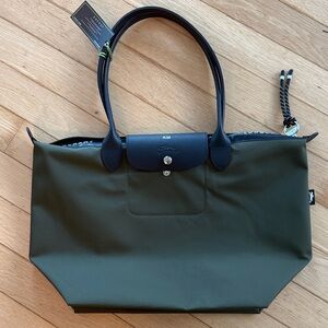 Elegant Olive Green Tote Bag